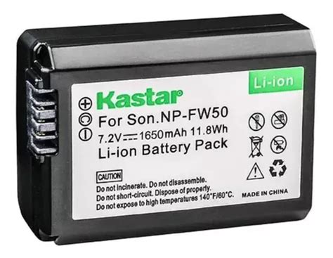 Kastar Profissional Bater A Repuesto Recargable Np Fw Cuotas Sin