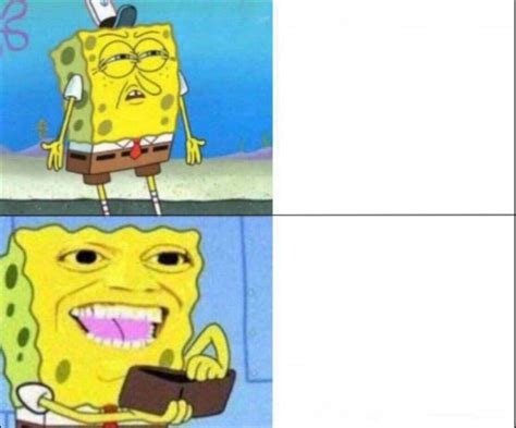 SpongeBob yes and no Blank Template - Imgflip