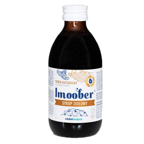 Imoober - syrop ziołowy, 100% naturalny, 250 ml – opinie, skład i cena ...
