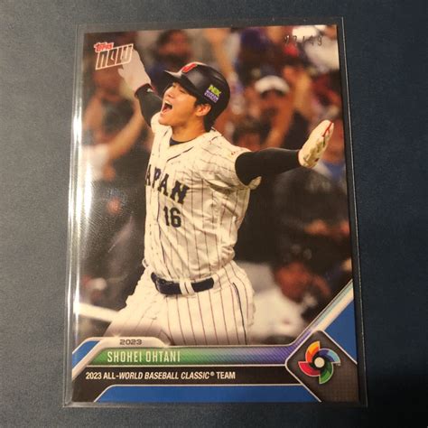 2023 TOPPS NOW All World baseball CLASSIC TEAM 大谷翔平 49枚限定 27 49 OHTANI