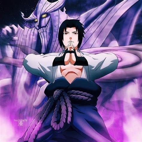 Sasuke And Susanoo Anime Naruto Sasuke Anime