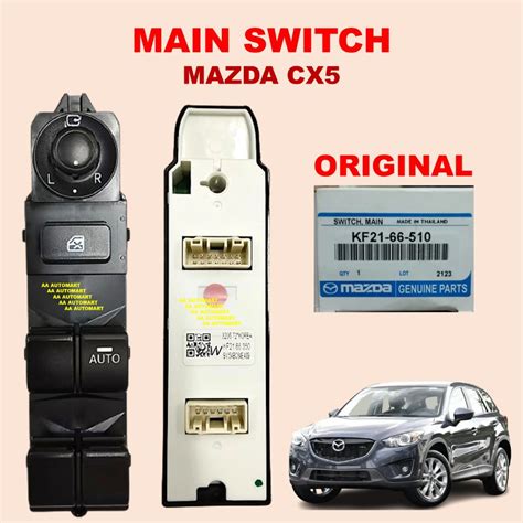 ORIGINAL Mazda CX5 CX 5 2013 2015 Power Window Main Switch Suis Tingkap