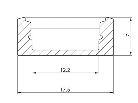 Ledson Al Sl Ledprofiel Slimline Mm M Zilver Velleman