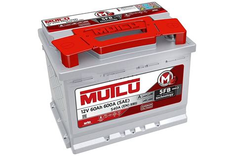 Аккумуляторная батарея Mutlu SFB M3 6СТ-60.0 L2.60.054.A - выгодная ...