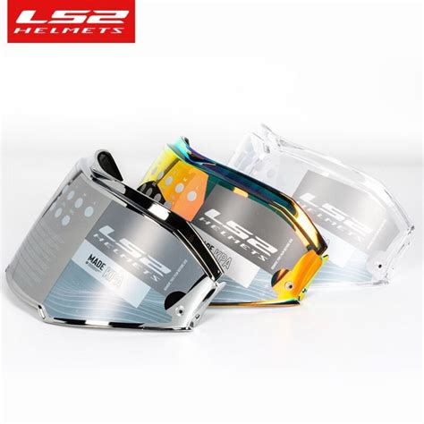 LS2 Valiant II Helmet Visor Glod Shield Only For LS2 FF900 Model With ...