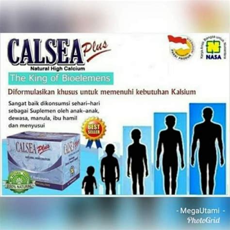 Jual Peninggi Badan Natural Calsea Plus Ncl Shopee Indonesia