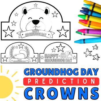 Groundhog Day Crowns by AuriemmaAir | TPT