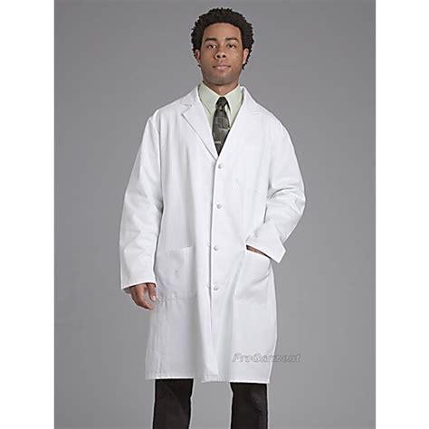 Men S 100 Cotton 41 Knee Length Lab Coats