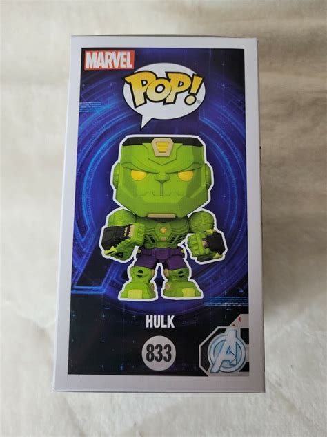 Funko Pop Avengers Mech Strike Hulk 833 Walmart Exclusive W