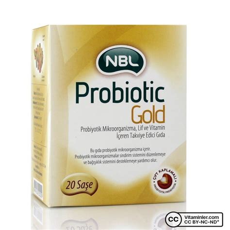 NBL Probiotic GOLD 20 Saşe Probiyotik Vitaminler