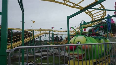 Caterpillar Coaster Ride At Animal Farm Adventure Park Brean