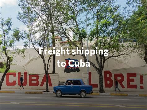 Freight Shipping from Canada to Cuba