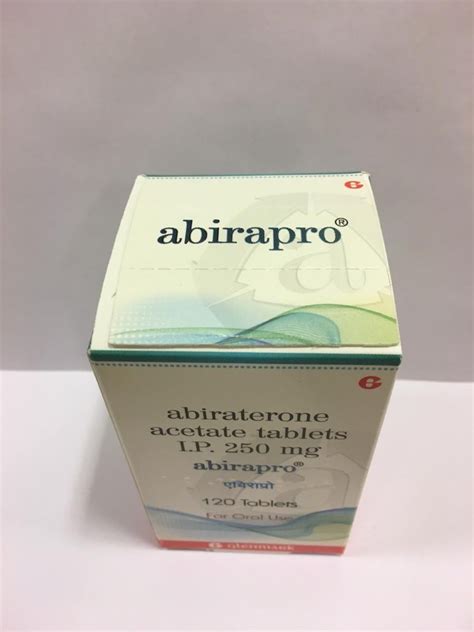 Abiraterone Acetate Abirapro Mg Tablet Packaging Type Box Dose