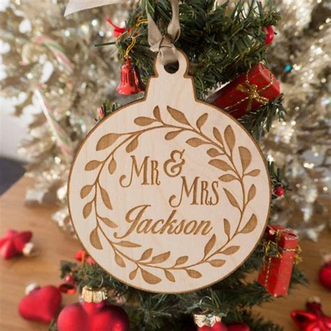 Custom Name Ornament With Personalized Christmas Ornament Custom