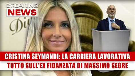 Cristina Seymandi Carriera Lavorativa Tutto Sull Ex Fidanzata Di