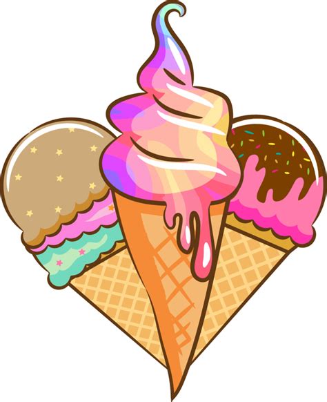 Ice Cream Cone Clipart Design