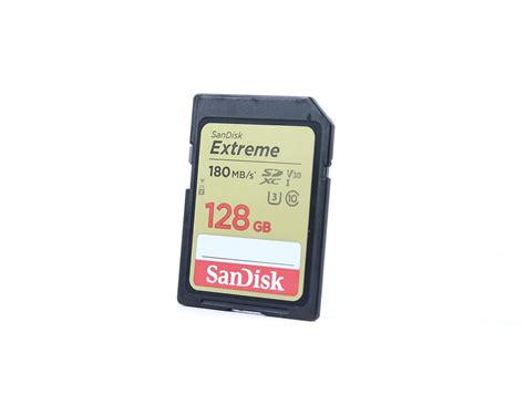 Used SanDisk 128GB Extreme 180MB/s SDXC Card | MPB