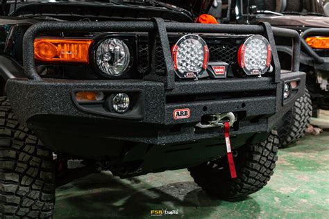 Arb Bumper On Black And Red Fj Cruiser Artofit