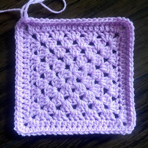 Diagram Solid Granny Square Pattern Granny Square Crochet Pa