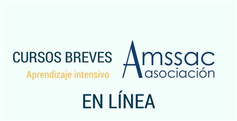 Cursos En Línea Amssac Asociación Mexicana Para La Salud Sexual A C