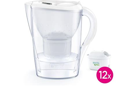 BRITA Tischwasserfilter Marella inkl 12 Maxtra Pro All in 1 ᐅ Marken