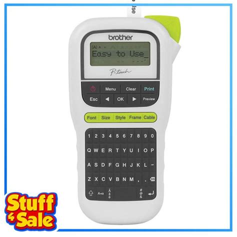 Brother P Touch PT H110 Easy Portable Lightweight Handheld Label Maker