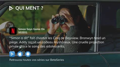 Où regarder Qui ment saison 2 épisode 1 en streaming complet