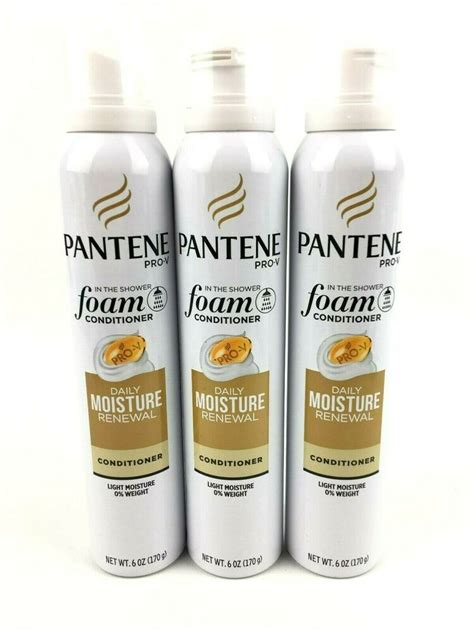 Pantene Pro V Foam Conditioner Daily Moisture Renewal 6oz For Sale