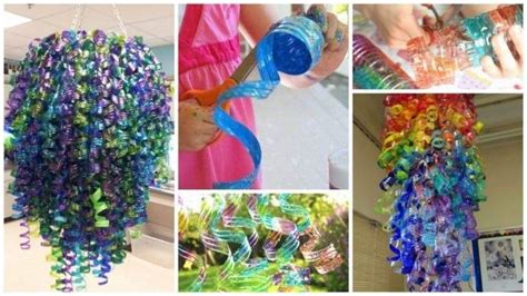 How To Make Turning Plastic Bottles Into Colorful Flower Petal Art In