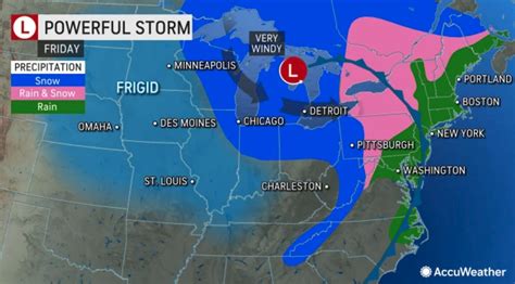 Powerful Winter Storm Forecast For Portions Of Ontario And Quebec