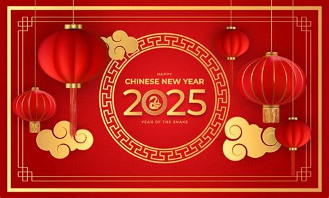 Chinese New Year 2025 Vector Images (over 3,800)