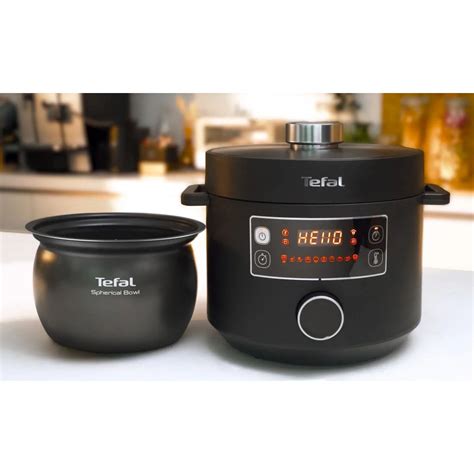 Elektrický tlakový hrnec TURBO CUISINE CY754830 Tefal černý - Kulina.cz