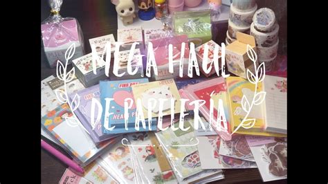 Un S Per Haul De Papeler A Asiatica Mega Kawaii Aliexpress Youtube