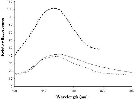 The Effect Of D On The Fluorescence Spectrum Of Nadh Purified