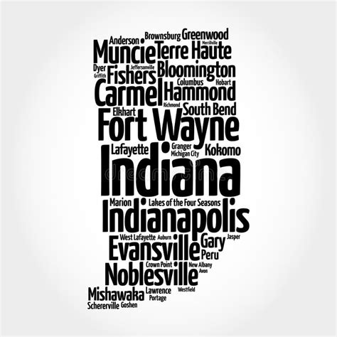 Indiana Cities Stock Illustrations 122 Indiana Cities Stock