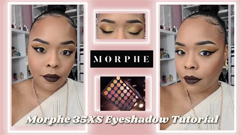 Morphe 35XS No Silent Nights Eyeshadow Tutorial YouTube