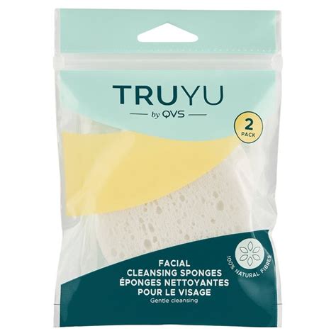 TRUYU Facial Cleansing Sponges | Ocado