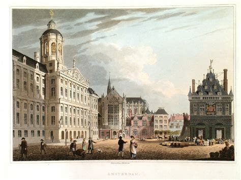 Royal Palace In Amsterdam In 1814 In The Netherlands Image Free Stock