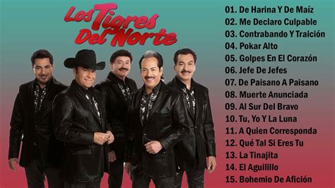 Los Tigres Del Norte Mix Pa Pistear Exitos Youtube