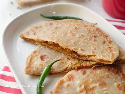 Mix Vegetable Paratha – Food Fusion