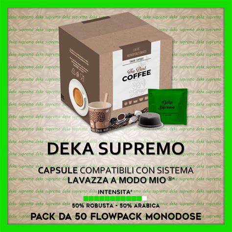 Deka Supremo Compatibili A Modo Mio Caps Capsule Compatibili