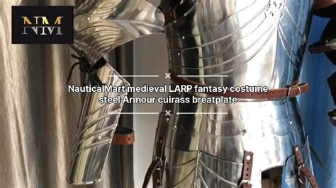 Medieval LARP Fantasy Costume Steel Armour