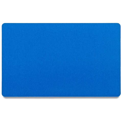 Bastex Pack Of 60 Blue Metal Cards Blanks For Business Card Engraving