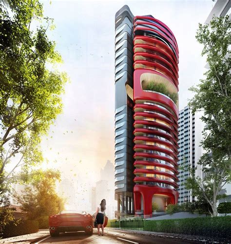 Pininfarina Has Debuted A Towering Condominium In Singapore That