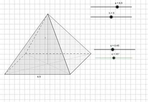 Schr Gbild Quadratische Pyramide Geogebra