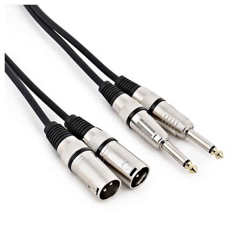 Essentials Dual Xlr To Dual Jack Cable M At Gear Music