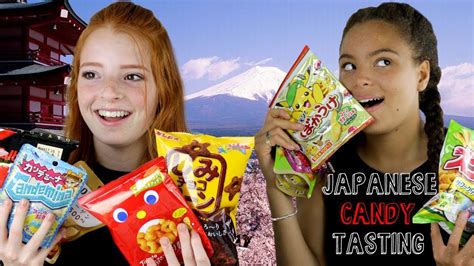 Sweet Japan Snacks Taste Test Youtubers Tasting Japanese Sweets