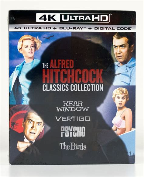 The Alfred Hitchcock Classics Collection 4k Blu Ray Hobbies And Toys