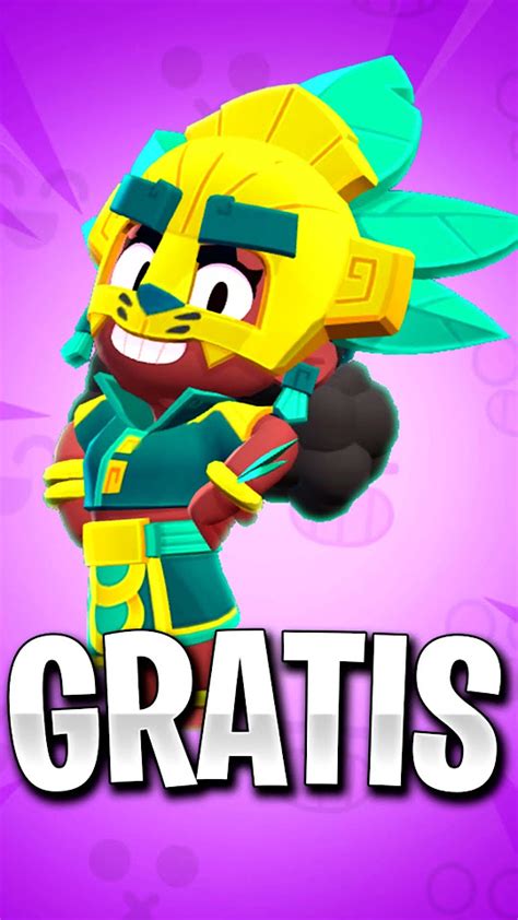 Meg Espiritu De Jaguar Skin Gratis 🍀🐲 Brawl Stars Shorts Youtube