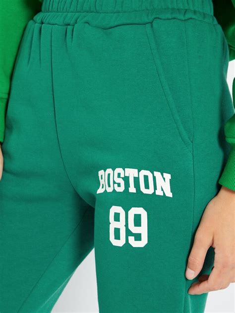 Pantalon De Jogging Boston Vert Kiabi 15 00€